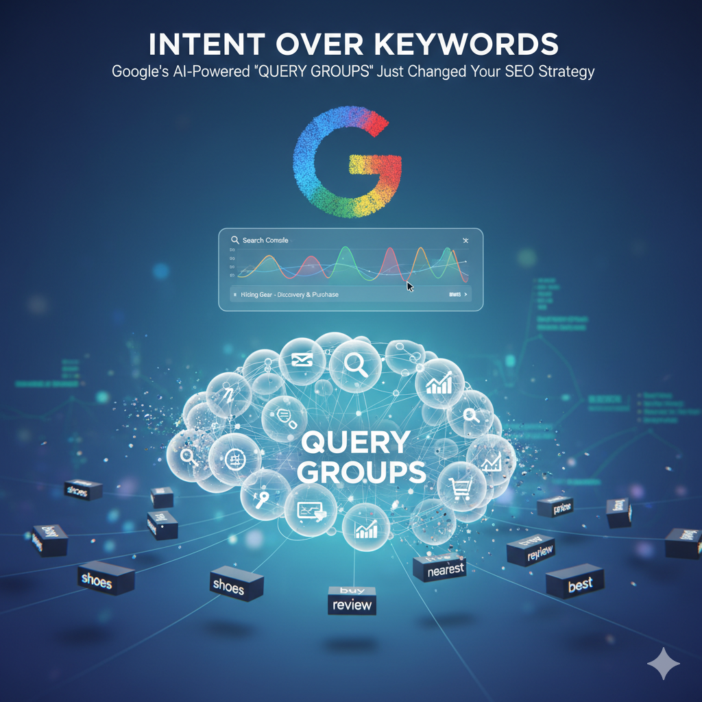 Read more about the article Intent Over Keywords: Google’s AI-Powered “Query Groups” Just Changed Your SEO Strategy